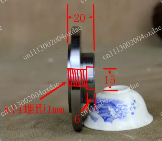 Small lathe flange 80 100 flange m14 thread replaceable 50 65 chuck