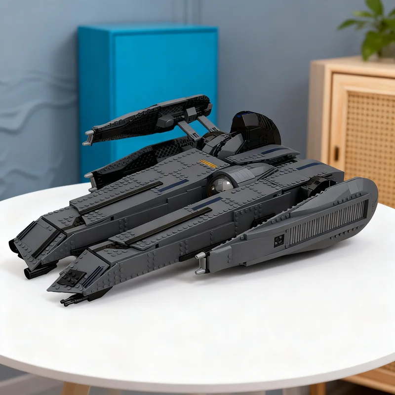 

1608 деталей MOC The Rogue Shadow Force Unleashed Star Battle UCS: Конструктор, игрушка, рождественский подарок, строительные блоки, DIY