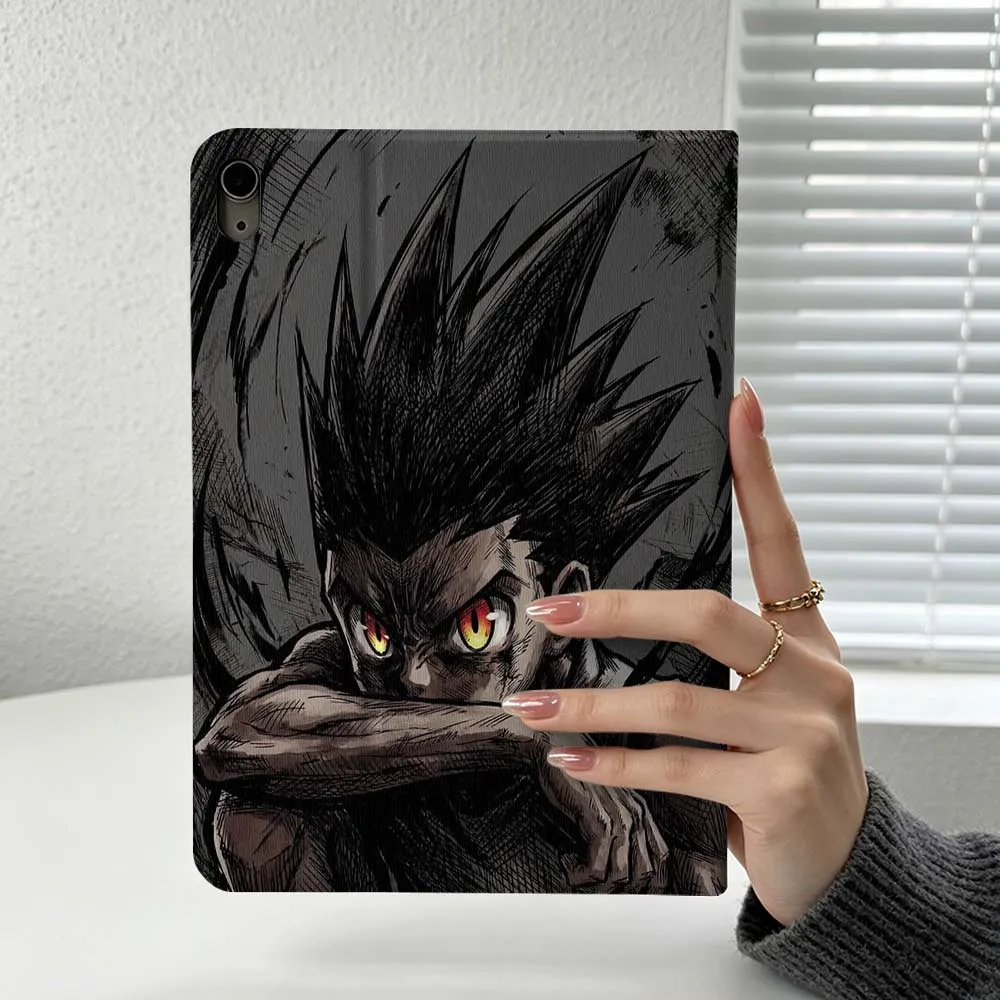 Deluxe Cool H-Hunter x Hunter For iPad Pro Air mini 7 6 5 4 3 2 1 9gen M5 M4 11th 10th A17 Pro A16 Soft Inch Tablet Case Cover