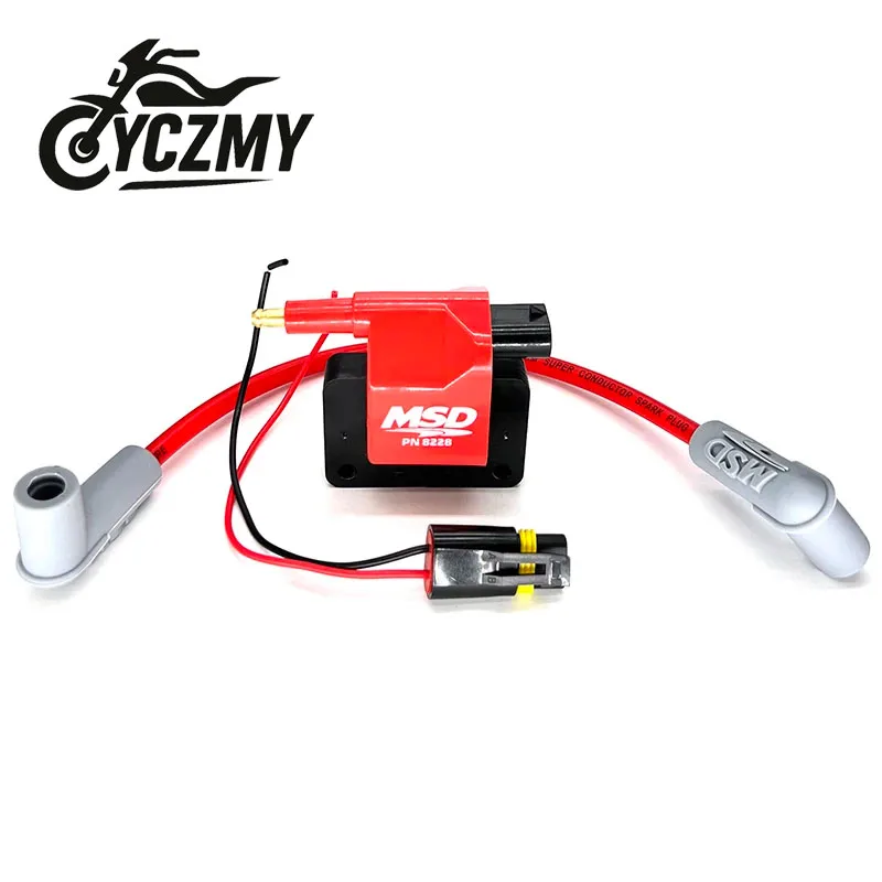 ignition coil PN8228 FOR Honda Yamaha Car Motorcycle booster line high voltage pack spark plug High Performance ignition coil