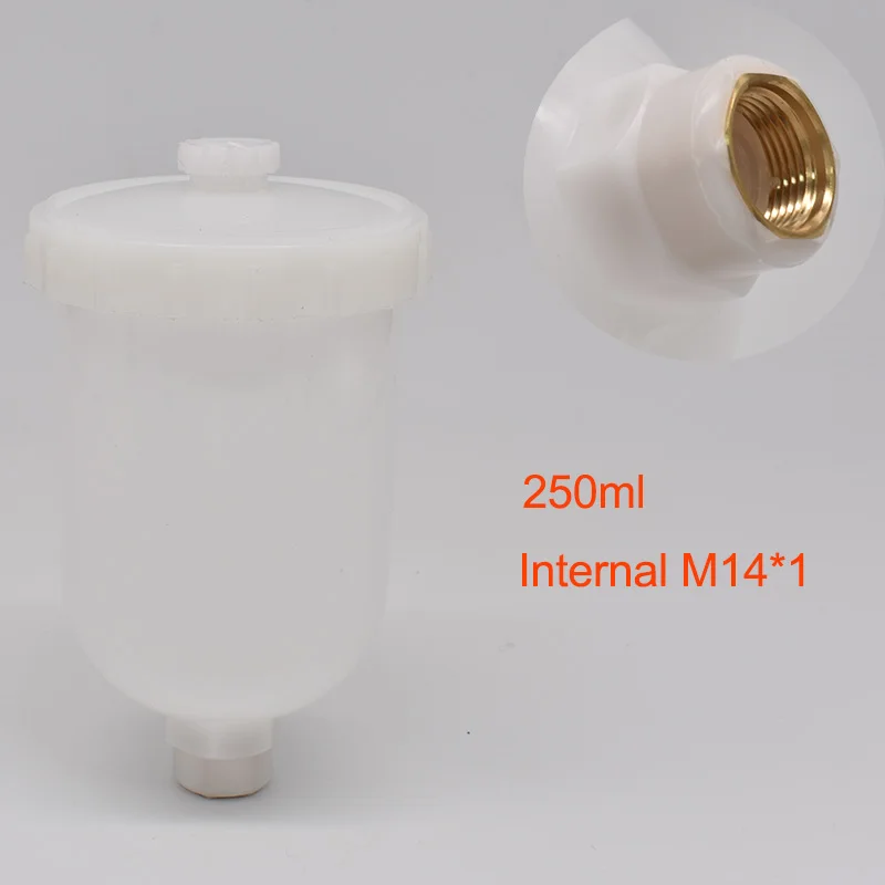 Spray Paint Cup Spray Gun Tank 250ml 400ml 600ml Paint Spray Gun Cup Air Gravity Paint Pot Replacement Cup for Air Sprayer Guns