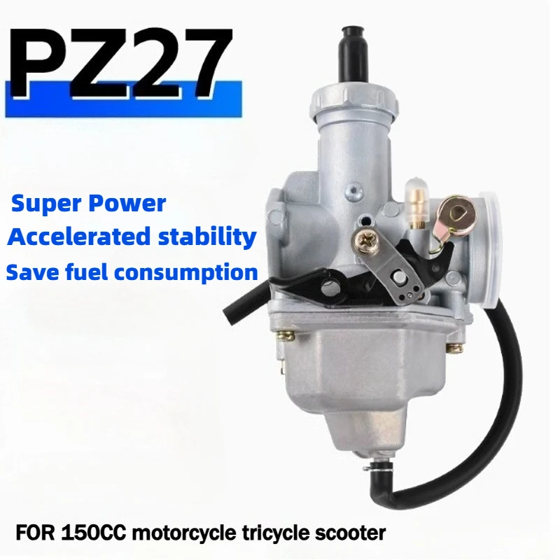Carburador PZ27 de 27mm de 4 tiempos para CG 150cc 200cc 250cc 300cc ATV Go Kart Dirt Bike Honda Cg XL 125 150 175CC