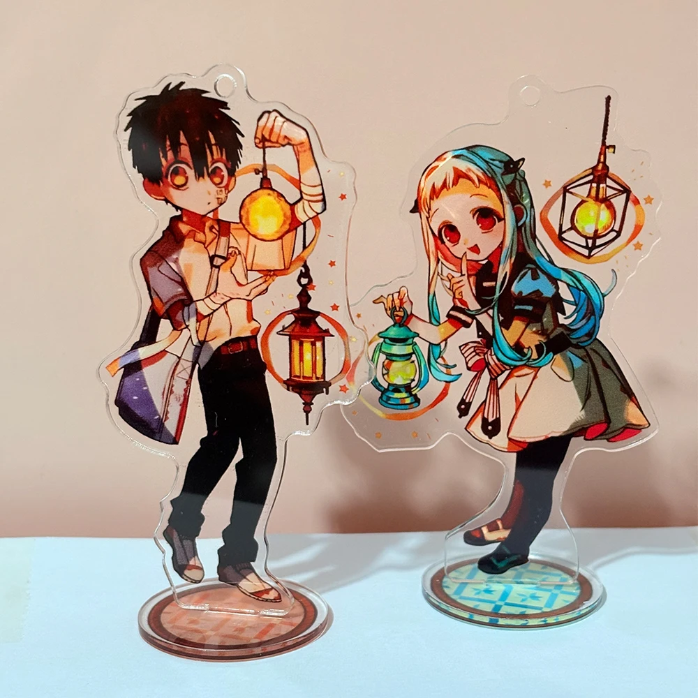 Anime Toilet Bound Hanako Kun Acrylic Standee Hanako&Nene Lantern Pattern Stand Desktop Ornament Cosplay Props Collection Gifts