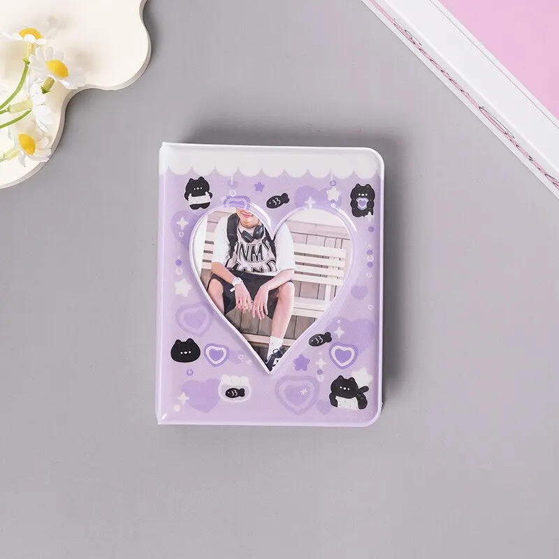 (1 stuk) Ins Wind 3-inch Love Polaroid Photo Storage Star Card Transparant Inner Page Collection Album