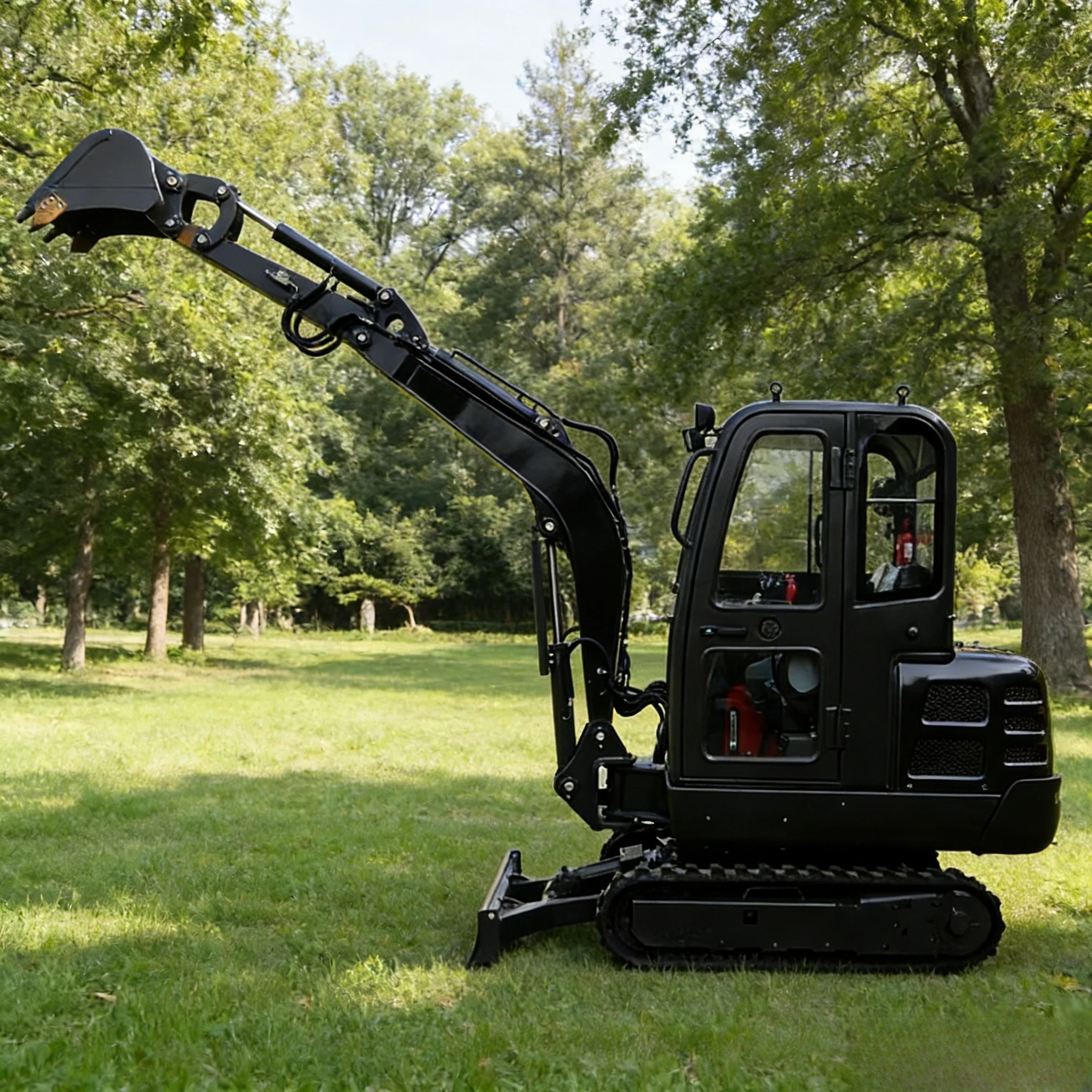 

FREE SHIPPING Mini Excavator 3.5 Ton Farm Excavators Engine Small Excavators Machine Prices caterpillar excavator customized