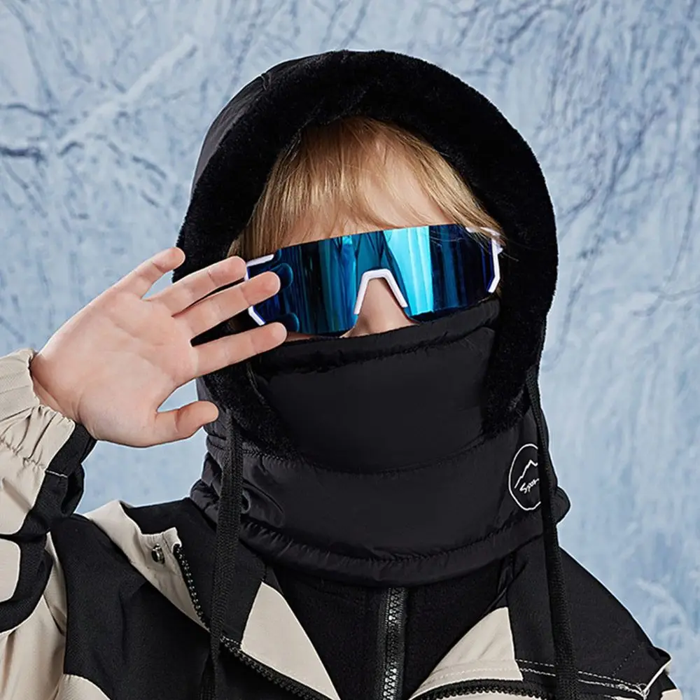 Winter Ear Protection Winter Children Hats Warm Fleece Snow Caps Cycling Windproof Pullover Cap for Boys Girls