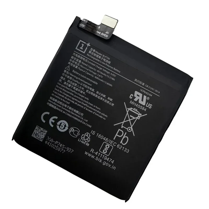 100% New Original 4085mAh BLP745 Battery For Oneplus 7T Pro One Plus 7 T Pro 7Tpro Replacement Batteries With Gifts