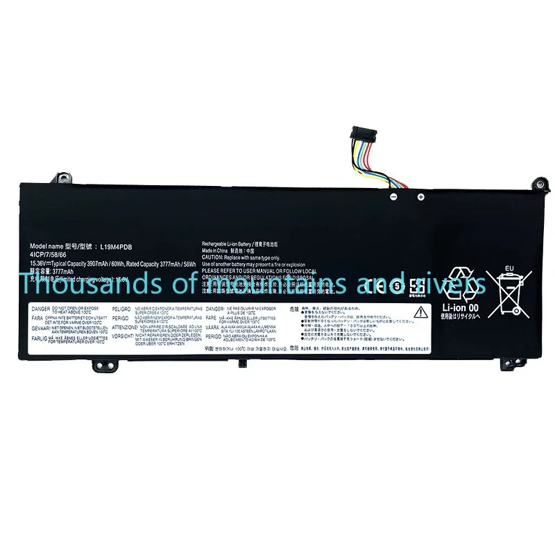 

Новый аккумулятор для ноутбука L19C4PDB для Lenovo ThinkBook 14/15 G2 ITL 2021 14 G3 ACL L19M4PDB 15,44 В 3830 мАч 58 Втч Бесплатные инструменты Ex