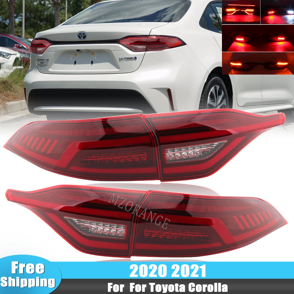 

Rear Tail Light for Toyota Corolla 2020 2021 Inner Side Driving Light Turn Signal Warning Lamp Indicator Lights car accessories