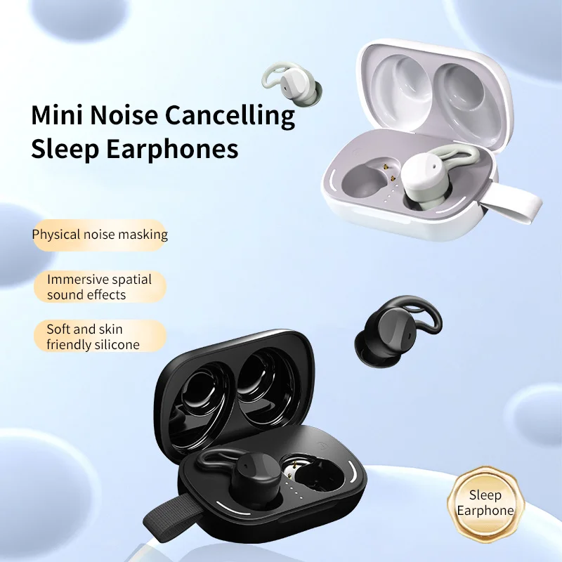 

In Ear Style Bluetooth Earphone Light Weight Comfortable Wear Sleep Earphone Bluetooth 5.4 Mini Andriod IOS Compatible Headphone