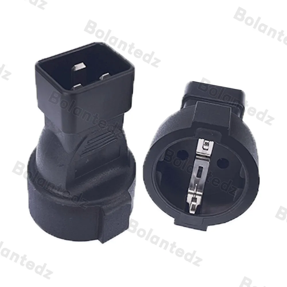 German Schuko Plug To C20 Adapter 16A 250V IEC 60320 Heavy Duty Power Cord For Server UPS PDU Industrial Equipment 2025 New