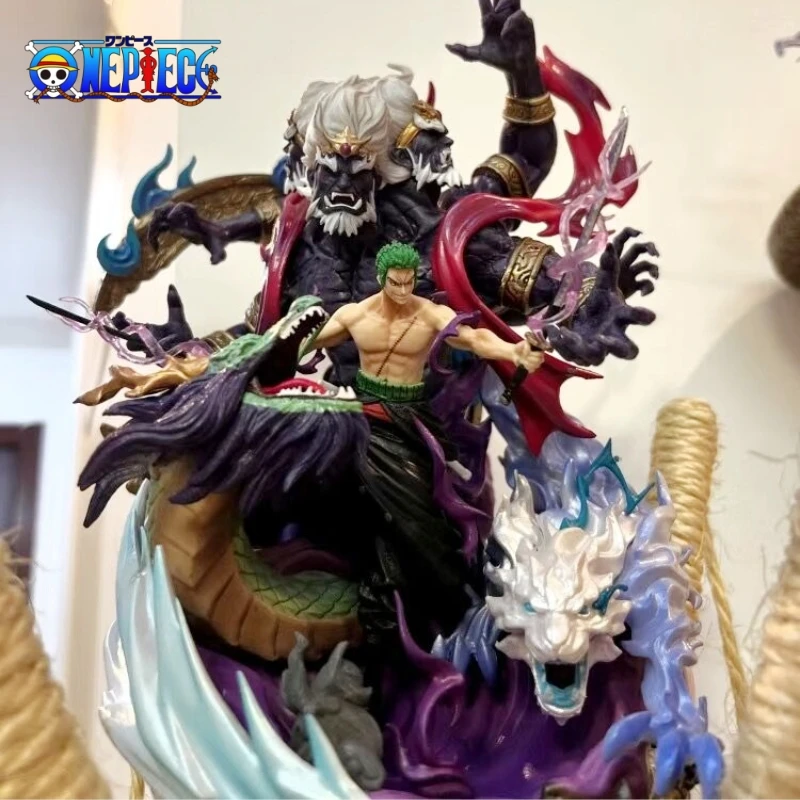 

22cm One Piece Anime Figure Roronoa Zoro Model Dolls Figurine Pvc Gk Statue Action Figure Collection Decor Adult Kid Toys Gifts