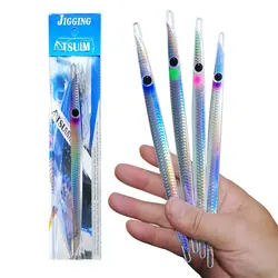AS Fast Jig Speed Falling Pesca Lure Fishing Glow Angler 80g100g Metal Vertical Hard Bait Boat Sea Sinking Jigging Leurre Bait