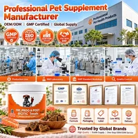 Prebiotic Probiotic Postbiotic Soft Chews for Dogs Digestive Gut Calming Support Salmon Flavor 120 Chews 300g 6