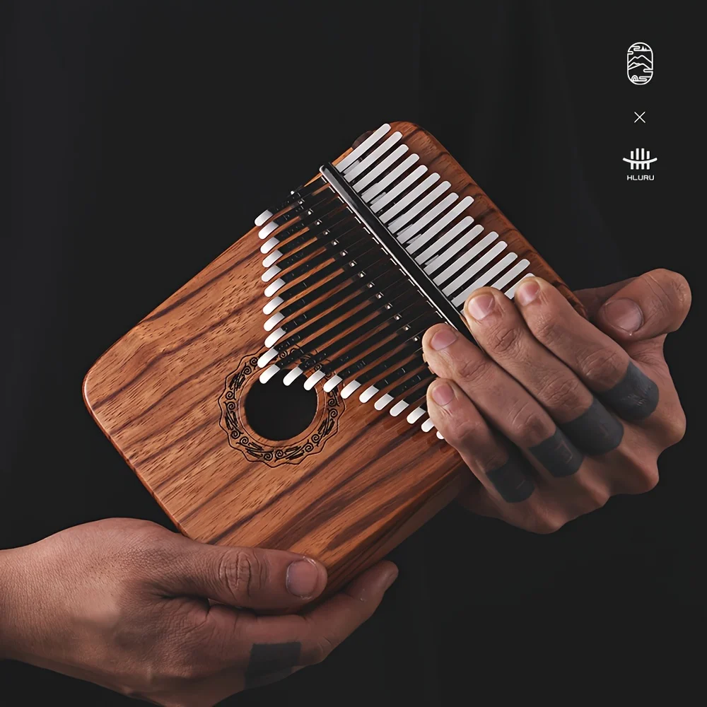 Hluru  High End Professional Portable Finger Piano Portable Kalimba Thumb Piano 17/21 Key Gabonese Rose Marimba Instrument