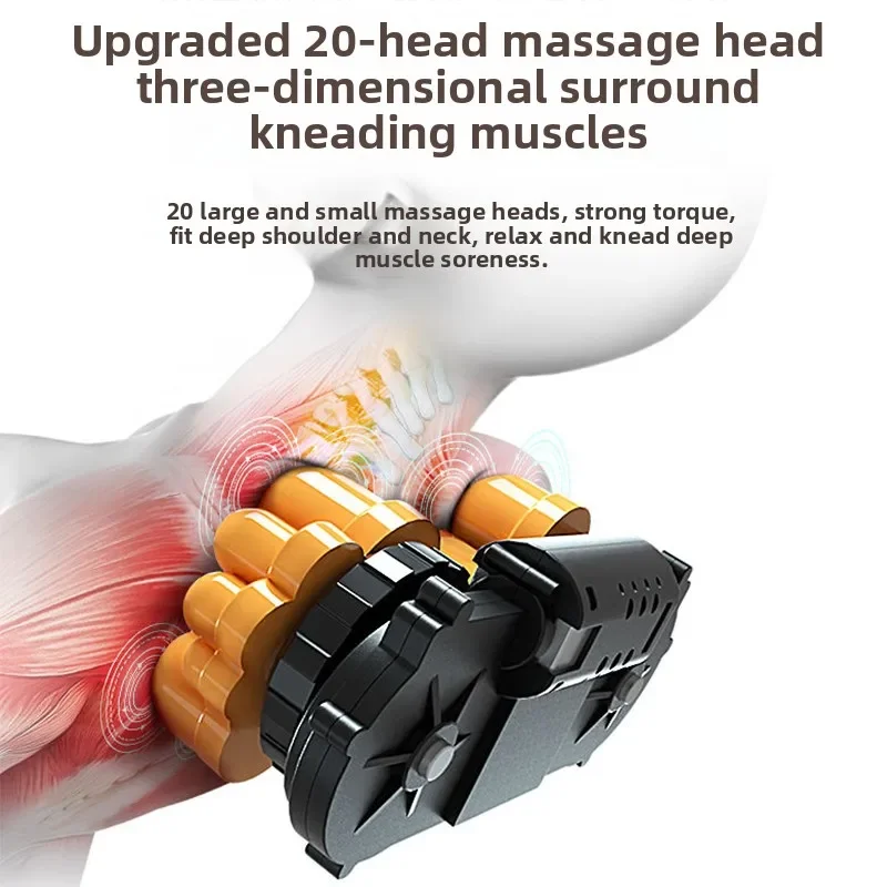 

Full body massage mattress intelligent massager cervical vertebra waist back automatic kneading multifunctional massager