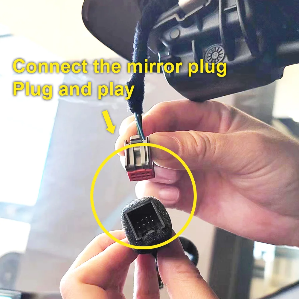 4K UHD FITCAMX Auto-Dashcam DVR für Jaguar XF 2012–2023 / XE 2016–2024 / F-Pace 2017–2025 / I-Pace 2019–2023, Rückkamera optional