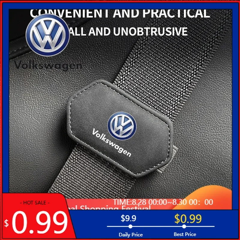 

Новинка 2026 года: ограничитель ремня безопасности для автомобилей VW, регулируемый фиксатор ремня для Volkswagen Polo, Passat B5, B6, B7, T4, T5, G
