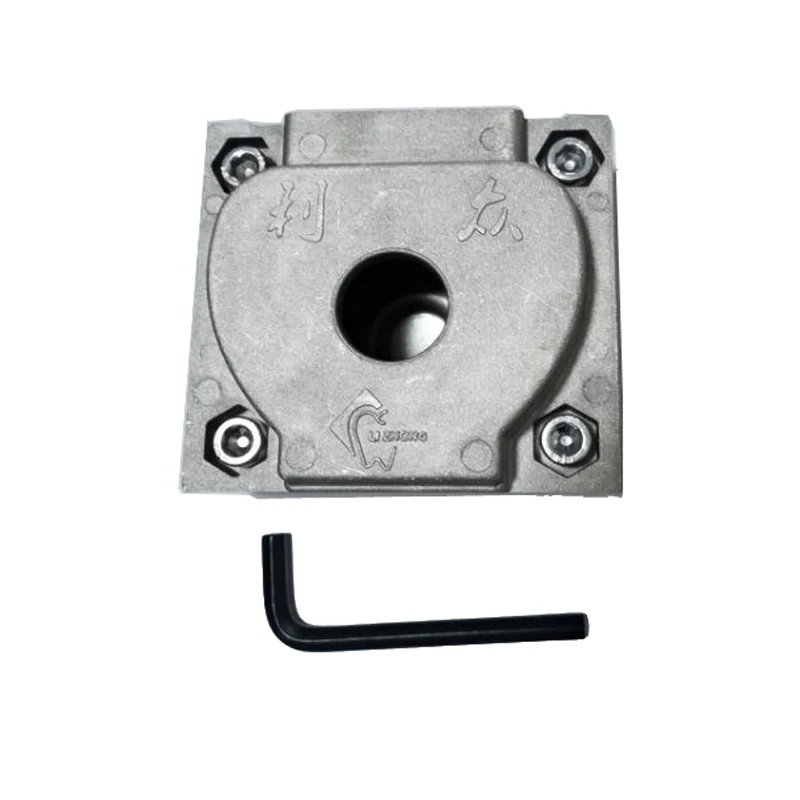 1PC Dental Lab Removable Flexible Partial Metal Cast Aluminum Flask For Denture Processing-Box Invisible Machine Spare Parts
