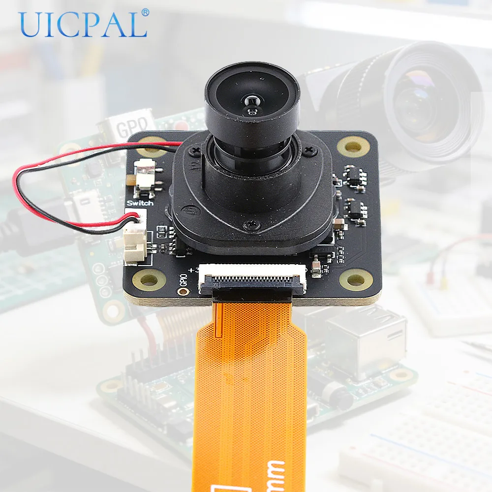 New IMX415 Camera Module for Raspberry Pi5 4 4B 3B+ ZERO 2 W 3840*2160 HD 8MP IR-CUT Adjustable Lens 98 Degrees