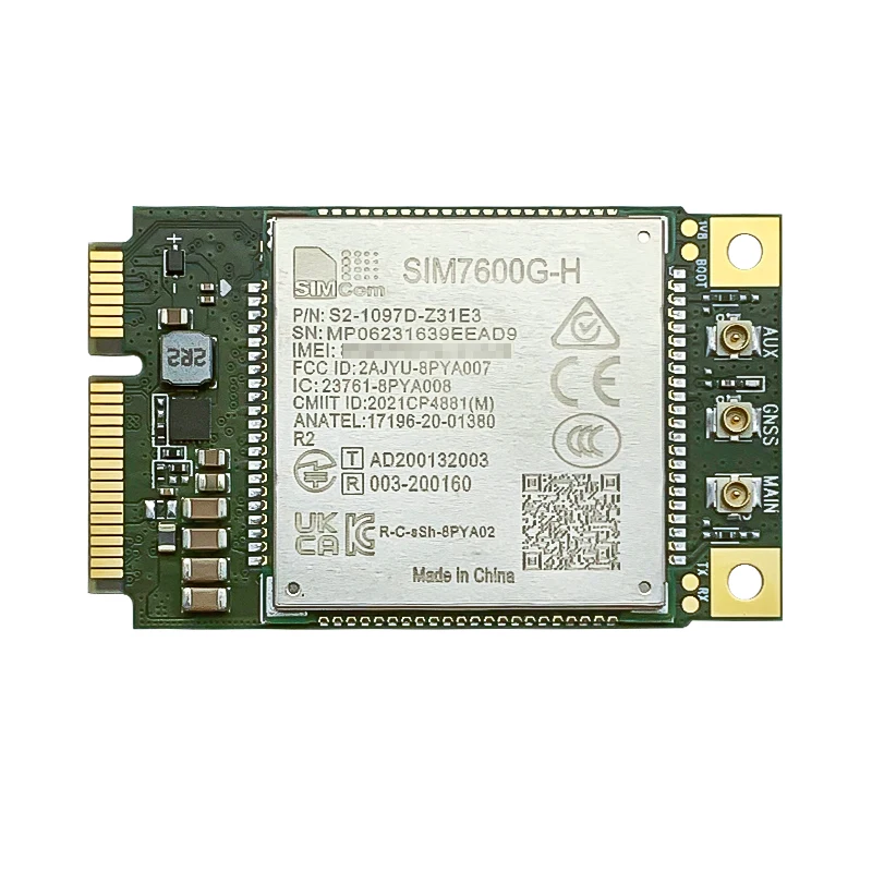 SIMCOM LTE Cat4 Mini Pcie 4G module SIM7600E-H1C SIM7600A-H SIM7600E-H SIM7600SA-H SIM7600G-H SIM7600JC-H SIM7600NA-H SIM7600V-H