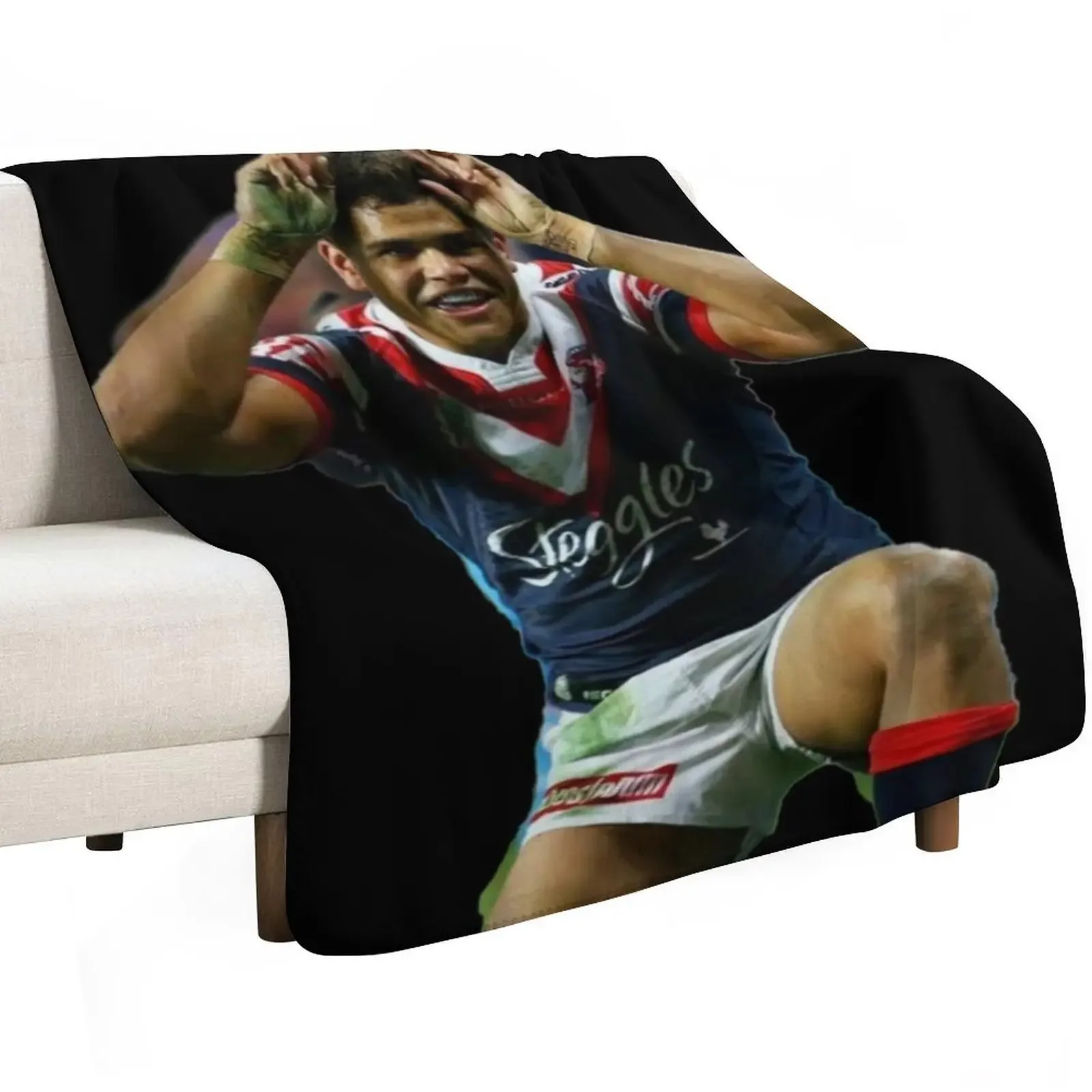 The champion latrell mitchell Throw Blanket Loose sofa bed Summer Beddings Decorative Beds Luxury Designer Soft Big Blankets