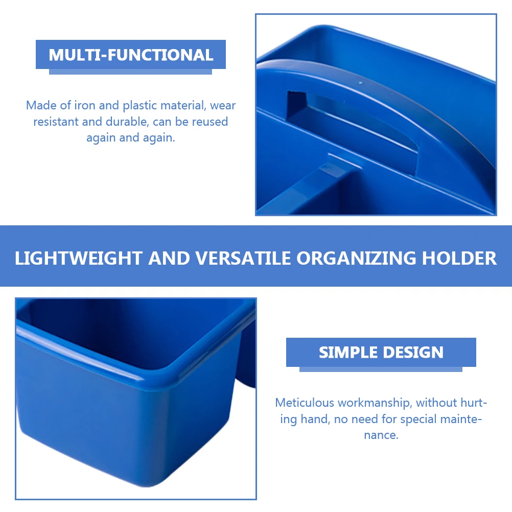 

Art Supply Storage Container Multi Compartment Organizer Holder For Classroom Office Kindergarten Lightweight Stationery