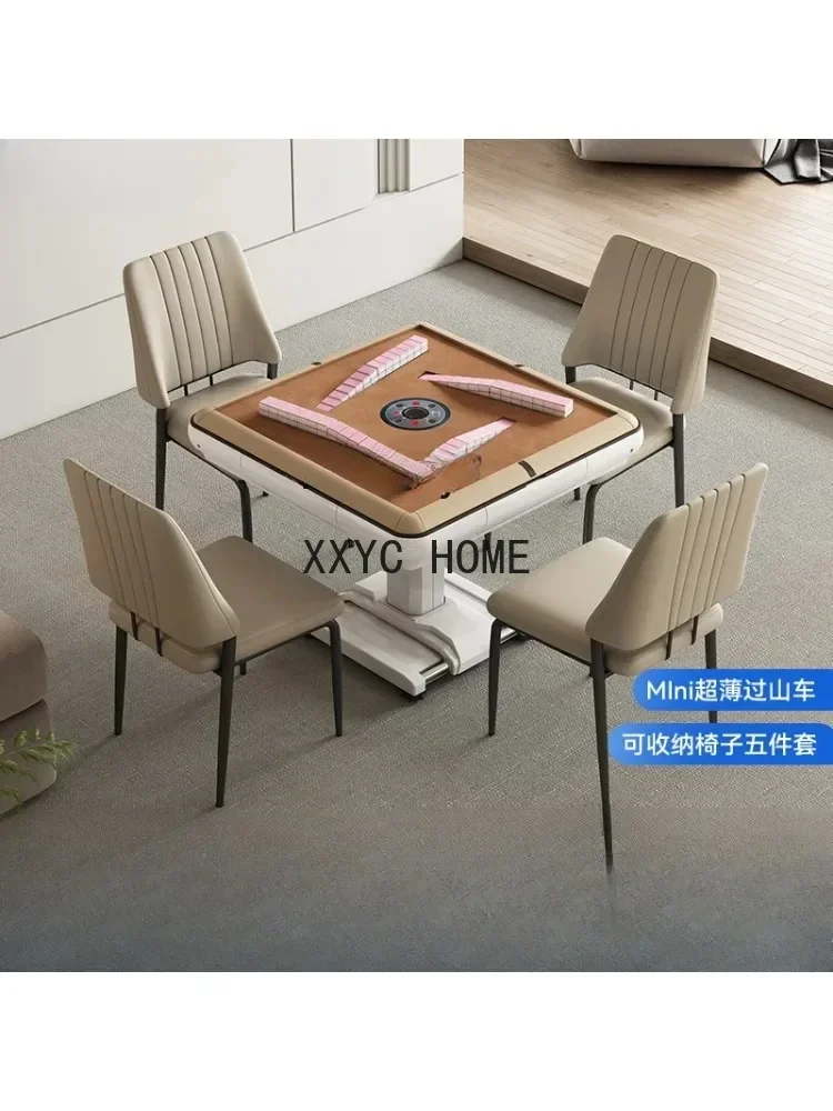 

Маджонг Machine Automatische Huishoudelijke Elektrische Opvouwbare Eettafel Voor Tweeërlei Gebruik Mini Mahjong Tafel