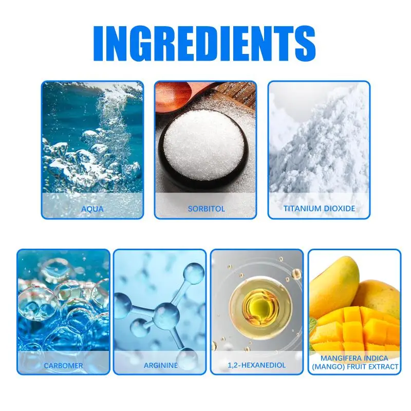Whitening Toothpaste for Stain Removal Multi Flavor Clean Teeth Enamel Safe Freshens Breath Morning Night Usage