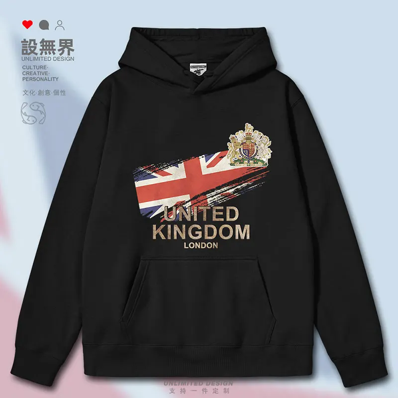 UK London Flag National Retro Customization mens hoodies Sportswear men's new pullovers hoodie Coat men autumn winter clothes