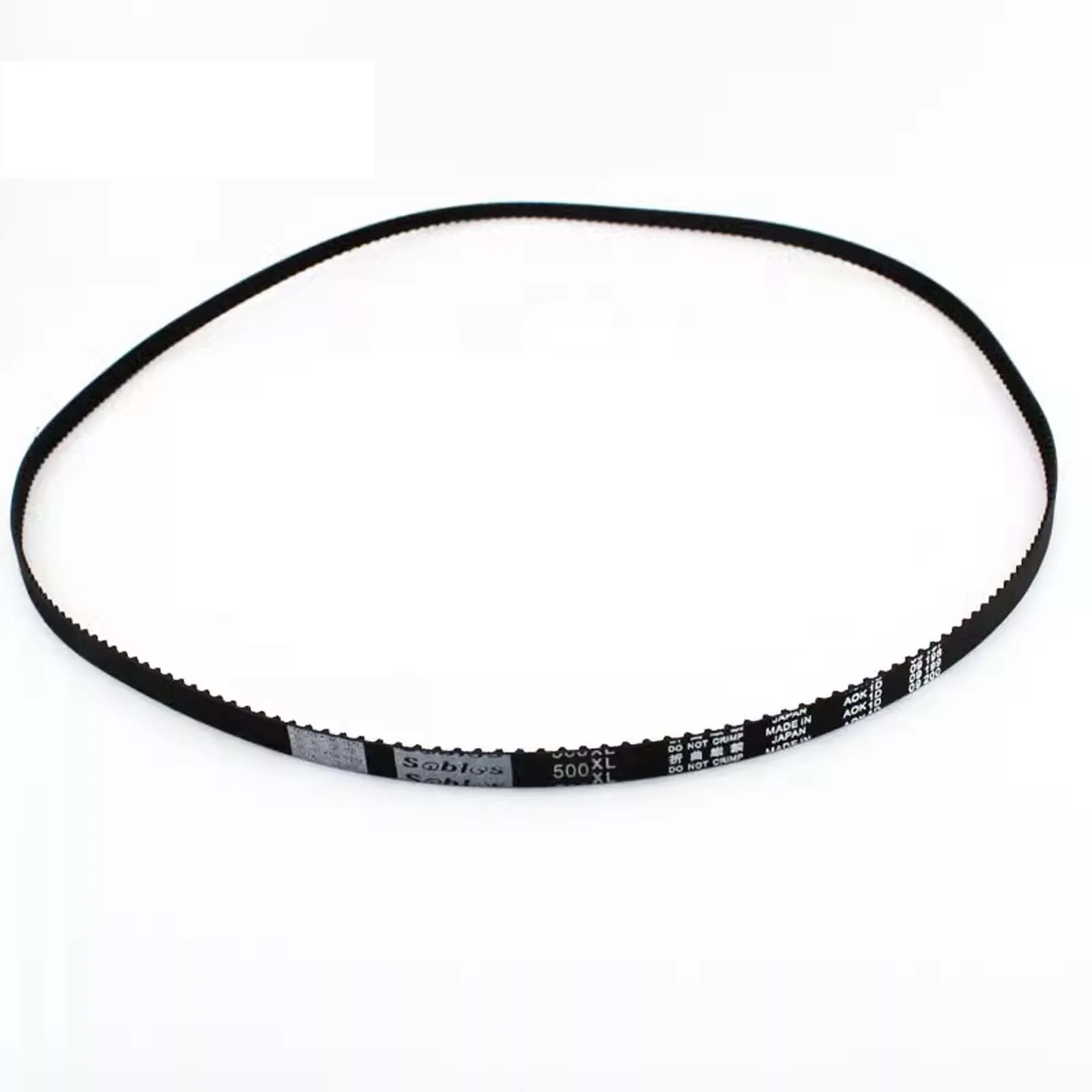 Synchronous Rubber Timing Belt Strip 10mm Wide - 78-500XL Series for DIY Models, Robot Transmission & Long Distance Drive