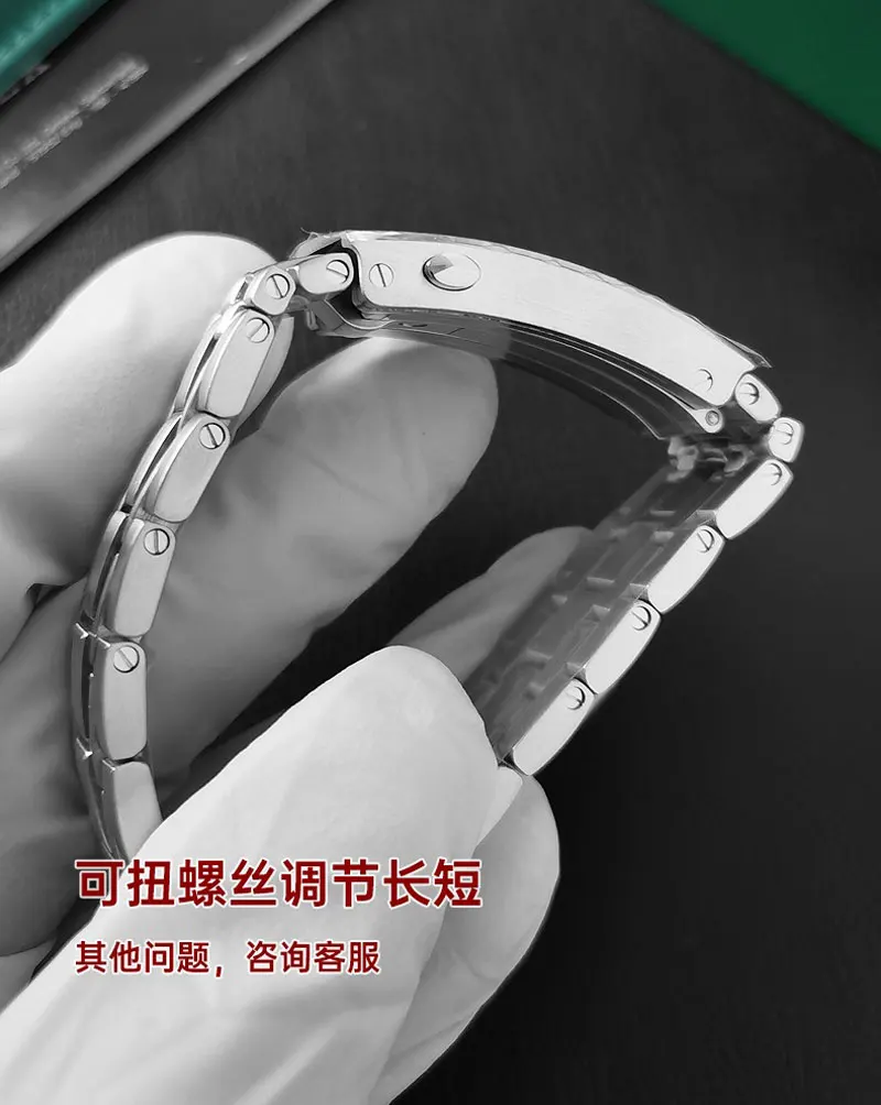 FUYIJIA 男性カスタム O-MEGA SEAMASTER 300M 210 オリジナル時計バンド 20 ミリメートル時計チェーン 316L ステンレス鋼プッシュ折りたたみバックルストラップ