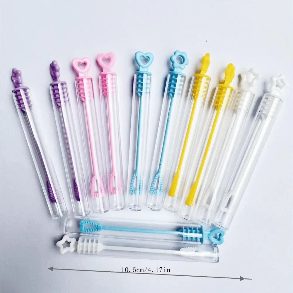 Mini palo de burbujas irrompible para niños, juguetes para soplar burbujas, juego para padres e hijos, juguetes de boda al aire libre con burbujas de agua