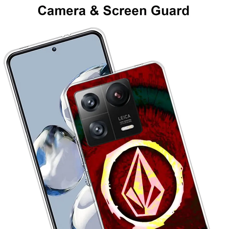 Volcom Logo Cases Phone For Xiaomi Poco F7 14 11 Ultra 13 15 Pro Mi 12T 12X 11i 12 10 9 8 Lite 11T 10T 9T Pro CC9 Soft Cover view 5