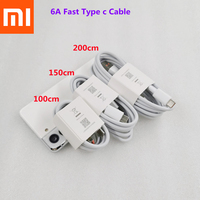 Original Xiaomi 120W 90W 67W 45W 33W 6A Fast Turbo Charge USB Type C Cable For Mi 15 14 13 12 11 Pro Redmi Note 13 Pro POCO X5