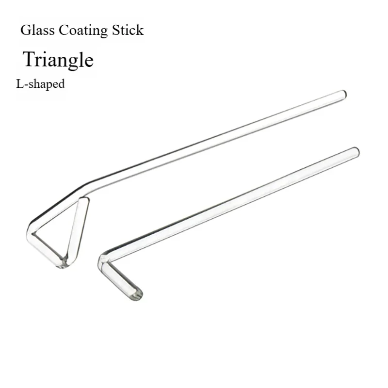 Stainless steel coating rod glass rod sterile plastic triangle coating cell culture dish push scraper applicator