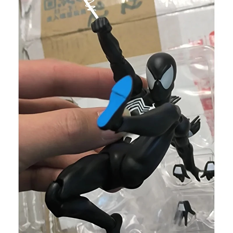 ของเล่นร้อนแท้ Marvel Legends Venom Spider Man Action Figure ของเล่น Avengers Venom Collection ตุ๊กตาเด็กเทศกาลของขวัญ