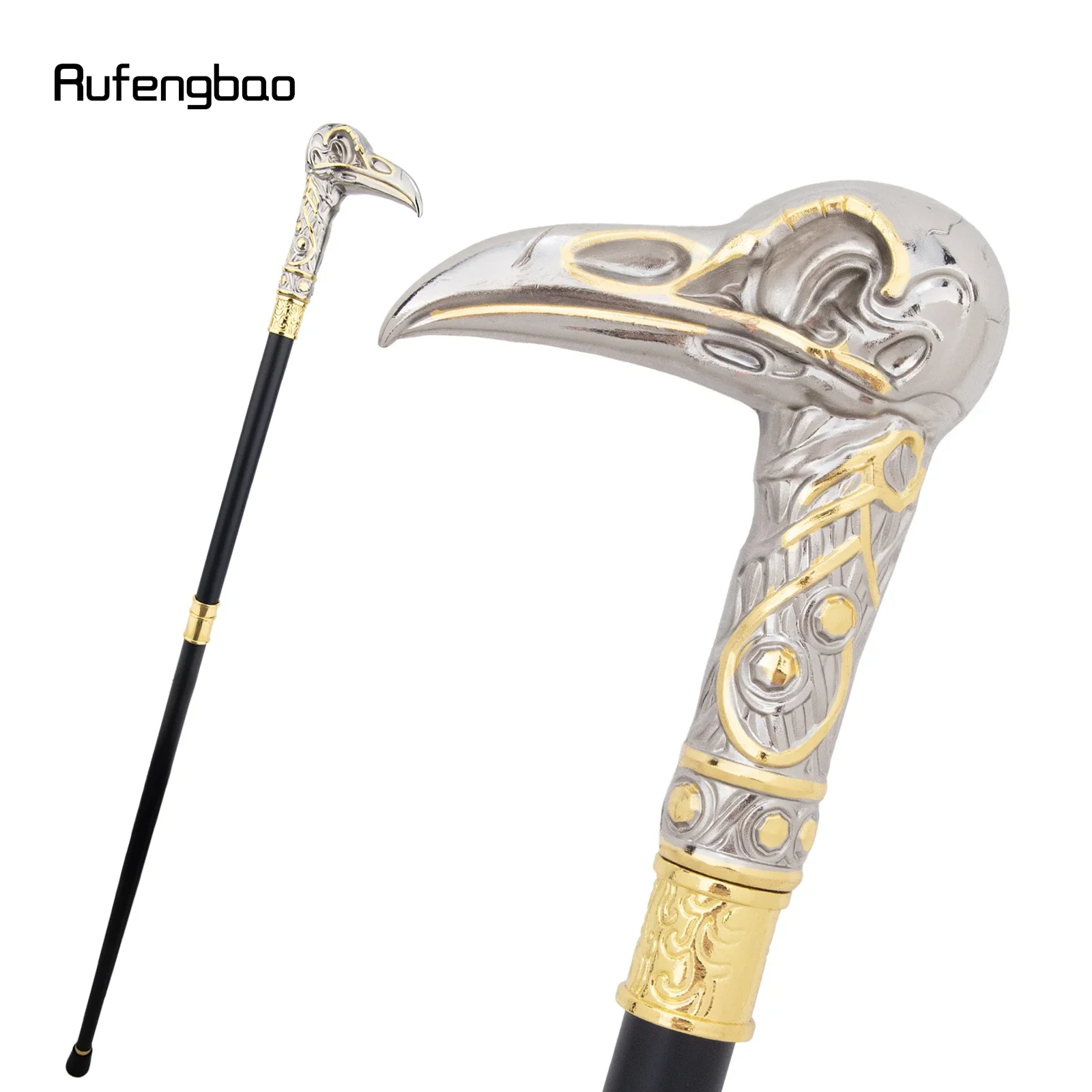 

Perfect For Gentlemen And Cosplay Steampunk, Or Everyday Use, Perfect Gift For Lovers Or Collectors Fantasy Cane Yellow White