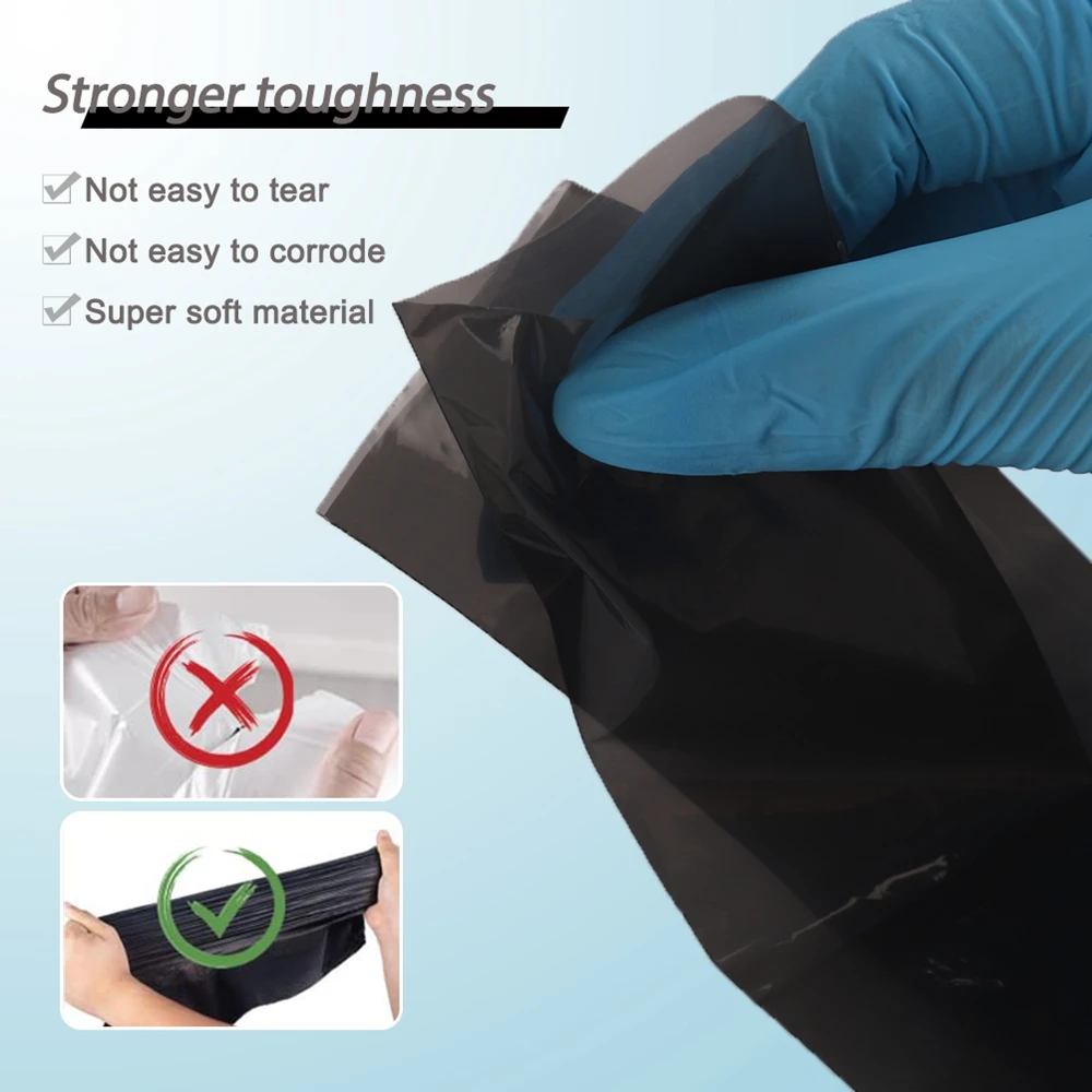 Disposable Tattoo Clip Cord Sleeves Covers Bags Black/White/Blue Plastic Tattoo Machine Protection Bags Tattoo Accessories