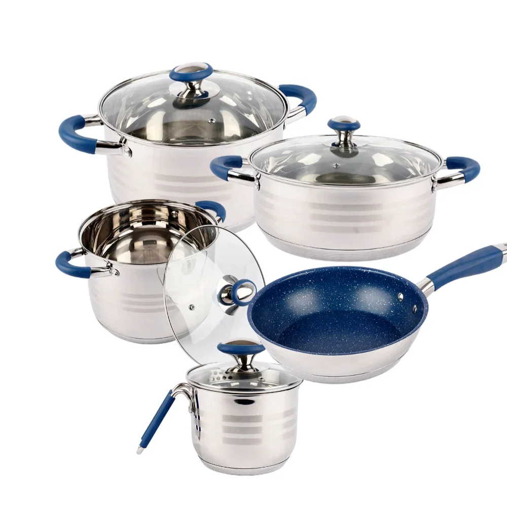 Wholesale 316  Cookware Set Non Stick Kitchen Pot Camping Pot Sets Cooking Pot For Outdoor