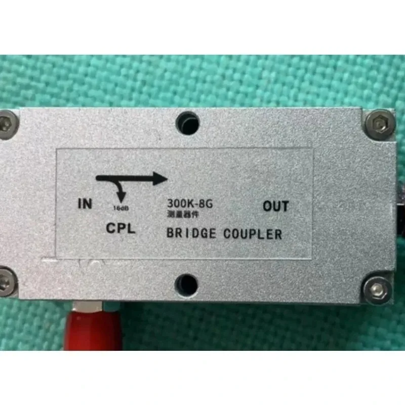 16dB RF Directional Bridge Coupler 300K-8G Stainless Connector Standing Wave Test Equipment