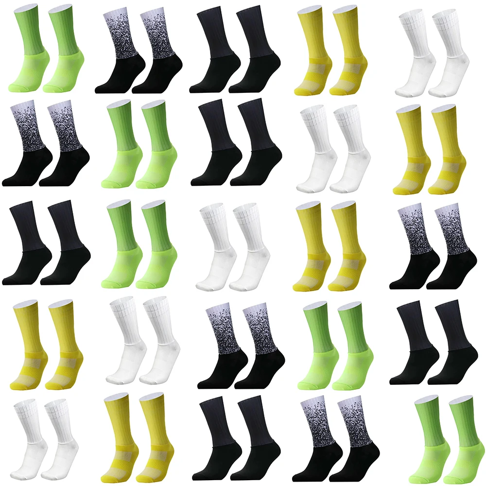 

Дышащие быстросохнущие велосипедные носки разных цветов, велосипедные носки унисекс для мужчин и женщин с влагоотводящим покрытием