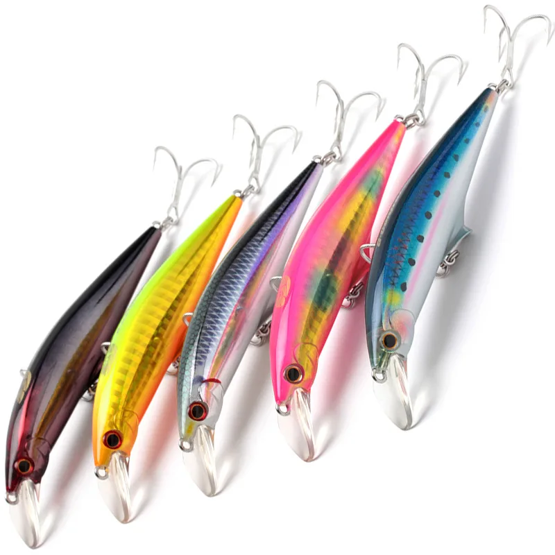 

Sea.Yolo 30g-40g Long Shot Sinking Minnow Freshwater Sea Fishing Bait Bass Lure Fishing Accessories Bionic Bait Fishing Goods