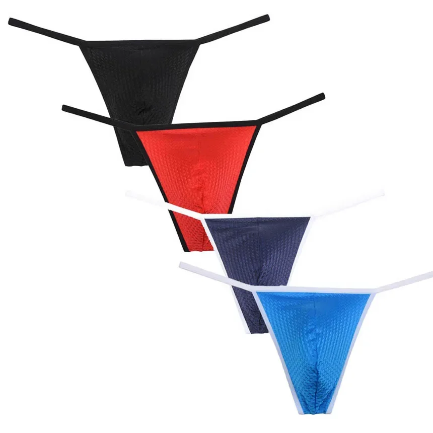 Men Brazilian G-String Posing Thong Underwear Male Secret Back Choice Hot Shots