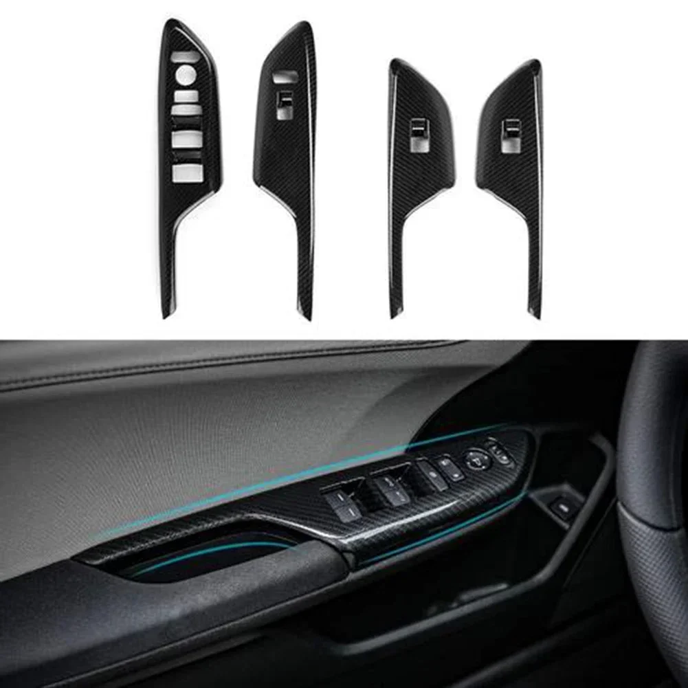 Direct Installation Door Armrest Panel Car Interior Decor ABS Material Anti-corrosion Easy Installation Plug And Play