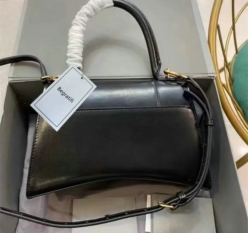 

Designer Luxury bag Brand Real Leather Hourglass Handbag Fashion Solid Color Bag For Women 2025 Lightweight and Simple phone bag