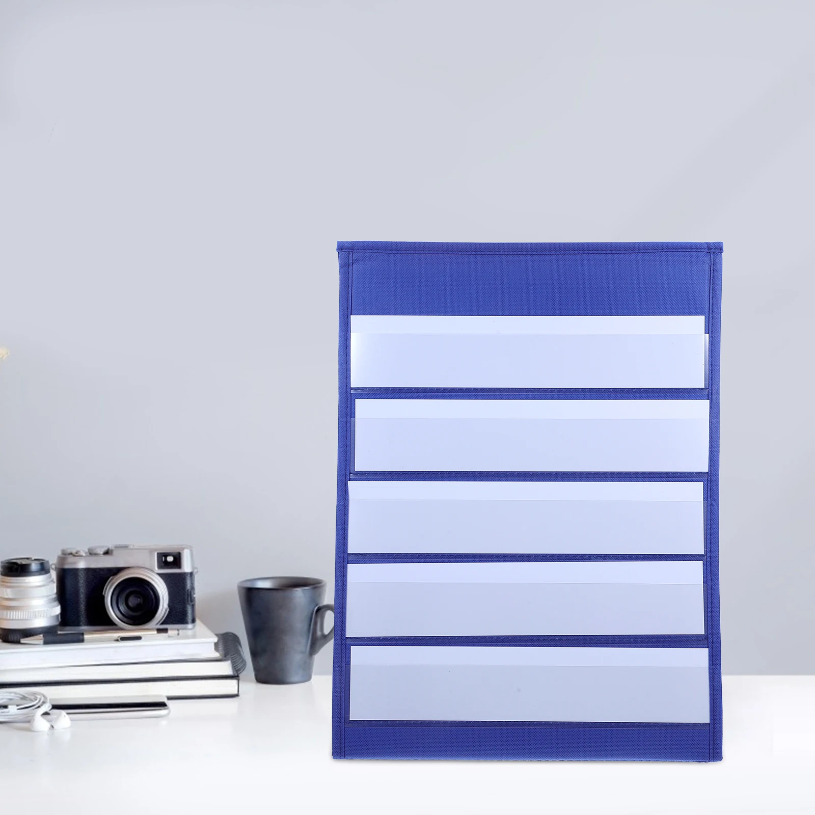 

43 X33cm Teaching Display Stand Children's Learning Tool Standing Card Easel Table Pocket Chart Tabletop