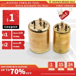 Welding Copper Oiler Explosion-Proof Gas Valve Oil Tank Gun Fittings Melting Gold and Silver Stainless Steel Jewelry Tools