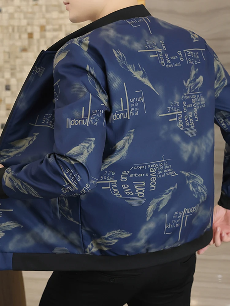 

Мужская куртка с бейсбольным воротником, повседневная ветрозащитная модная камуфляжная ветровка на весну и осень, спортивная одежда на молнии