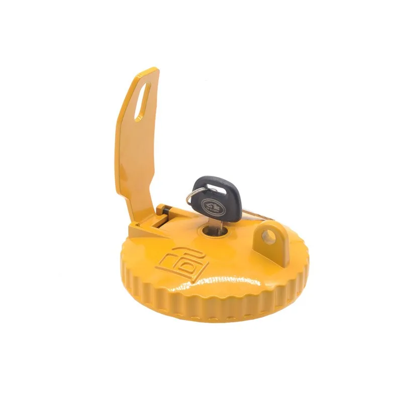 MUGURO for SH diesel tank cover excavator accessories, safety locking type with key tank cover 36333